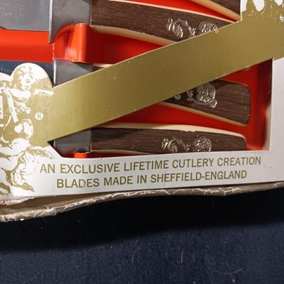 NEVER USED PRESTIGE CUTLERY SET MADE IN SHEFFIELD ENGLAND