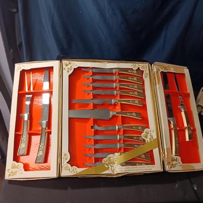 NEVER USED PRESTIGE CUTLERY SET MADE IN SHEFFIELD ENGLAND