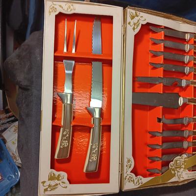 NEVER USED PRESTIGE CUTLERY SET MADE IN SHEFFIELD ENGLAND