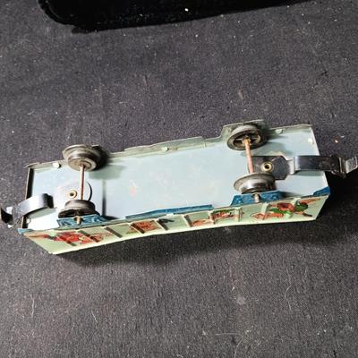 WALT DISNEY PRODUCTIONS TIN LITHO WIND UP TRAIN BY MARX (IN NEED OF REPAIR)