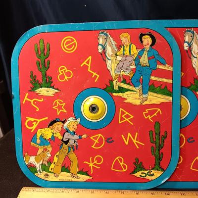 CAPITAL AIRLINES TIN LITHO TOY AIRPLANEE IN FAIR CONDITION AND 2 METAL CYMBALS? WITH GREAT GRAPHICS