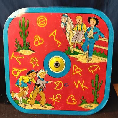 CAPITAL AIRLINES TIN LITHO TOY AIRPLANEE IN FAIR CONDITION AND 2 METAL CYMBALS? WITH GREAT GRAPHICS