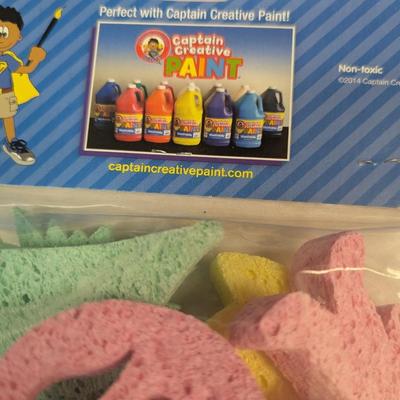 Spray Dye Kit Plastic Bottles Craft Sponges