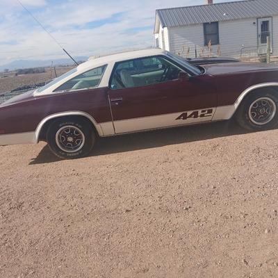 1976 Oldsmobile cutlass 442 - 20370.5 miles on the odometer