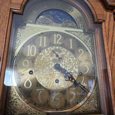 Harrington House Moon Dial Grandfather Clock