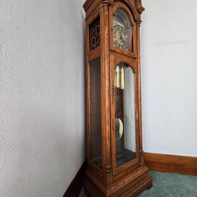Harrington House Moon Dial Grandfather Clock