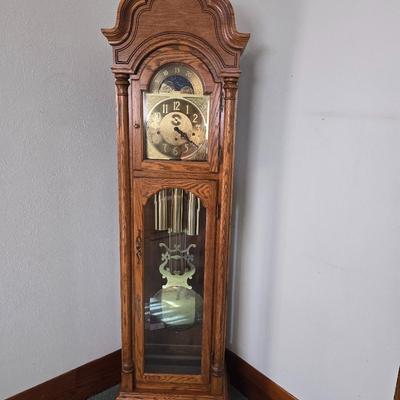 Harrington House Moon Dial Grandfather Clock