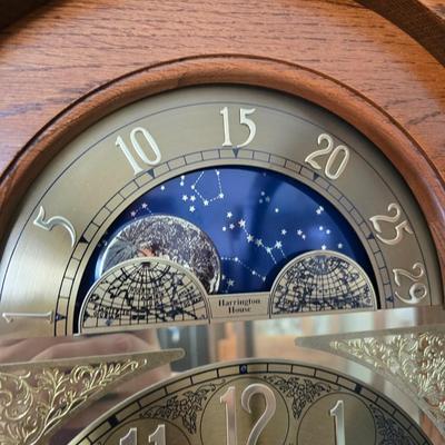 Harrington House Moon Dial Grandfather Clock