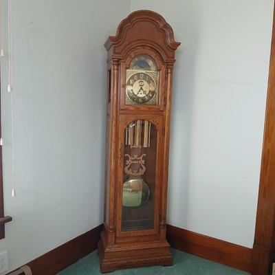 Harrington House Moon Dial Grandfather Clock