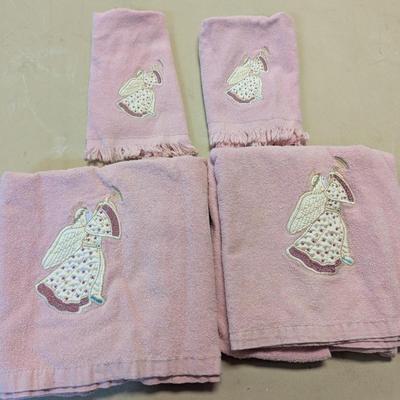 Angel Hand Towels & Wash Cloths