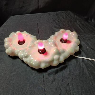Four-piece ceramic Angel Light - Iridescent glaze
