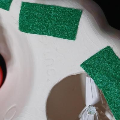 Four-piece ceramic Angel Light - Iridescent glaze