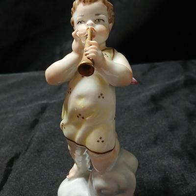Vintage Gálvez Artisticas Porcelain Cherub / Angel Figurines