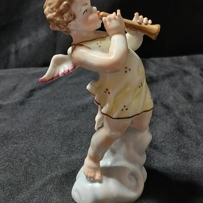 Vintage Gálvez Artisticas Porcelain Cherub / Angel Figurines