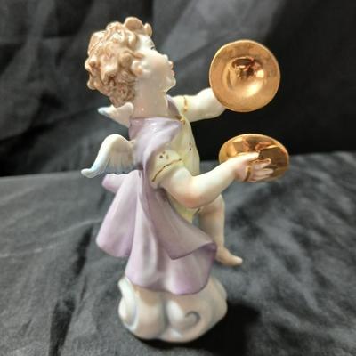 Vintage Gálvez Artisticas Porcelain Cherub / Angel Figurines