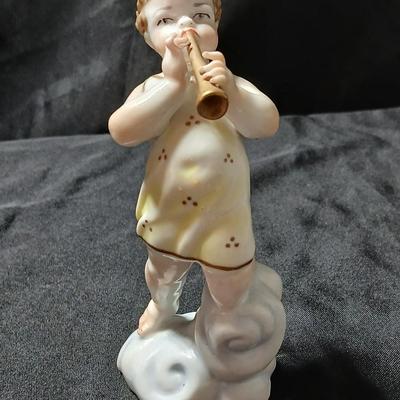 Vintage Gálvez Artisticas Porcelain Cherub / Angel Figurines