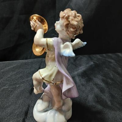 Vintage Gálvez Artisticas Porcelain Cherub / Angel Figurines