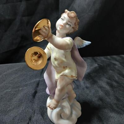 Vintage Gálvez Artisticas Porcelain Cherub / Angel Figurines