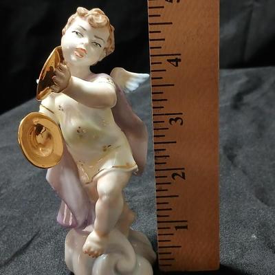 Vintage Gálvez Artisticas Porcelain Cherub / Angel Figurines