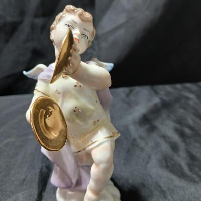 Vintage Gálvez Artisticas Porcelain Cherub / Angel Figurines