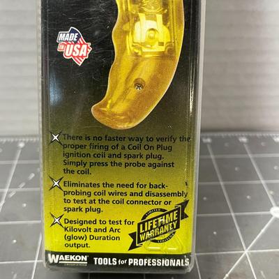 Sale Photo Thumbnail #190: Tests ignition coils safely. LED signal, no back-probing needed.