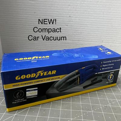 Sale Photo Thumbnail #199: 12V powered, 60W suction. Wet/dry use, bagless, hose included.