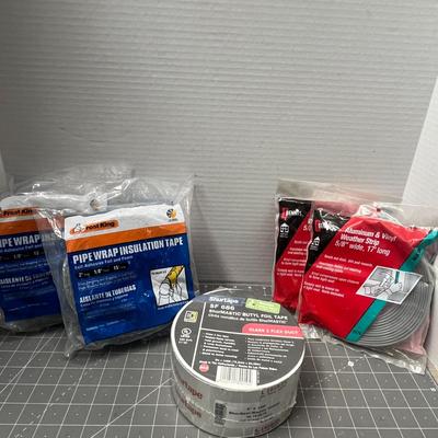 Sale Photo Thumbnail #203: Includes 2"x15' wrap, 5/8"x17' strip, 3"x100' foil tape.