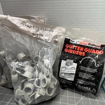 Sale Photo Thumbnail #232: Includes 60 spacers, 50 togglers, clamps, 5" gutter girders.