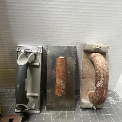 Sale Photo Thumbnail #241: Includes roller, knives, sanding block, wire brush, utility tools.