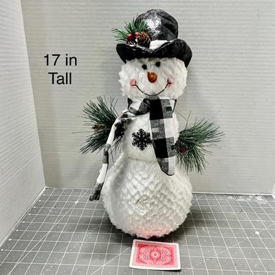 Sale Photo Thumbnail #339: Top hat, scarf, berries, pinecones, snowflake decor.