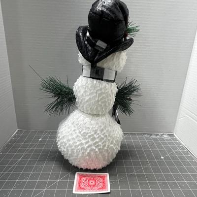 Sale Photo Thumbnail #341: Top hat, scarf, berries, pinecones, snowflake decor.