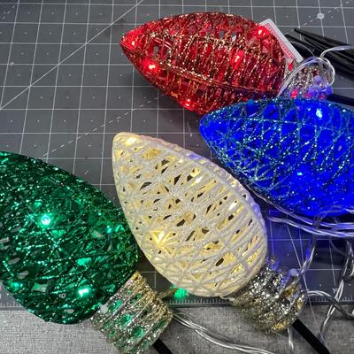 Sale Photo Thumbnail #516: 4 Pc, Multi-color, indoor/outdoor, stake or hang.