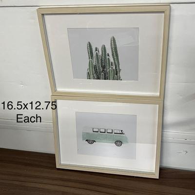 Sale Photo Thumbnail #780: Set of 2, 16.5x12.75 Each.