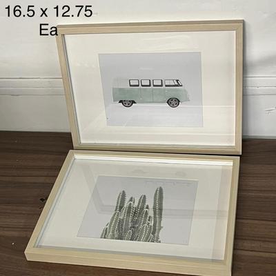 Sale Photo Thumbnail #781: Set of 2, 16.5x12.75 Each.