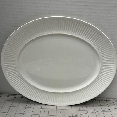 Sale Photo Thumbnail #812: White finish, ribbed and looped rim designs.