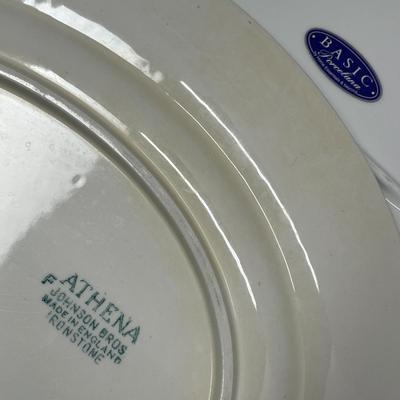 Sale Photo Thumbnail #814: White finish, ribbed and looped rim designs.