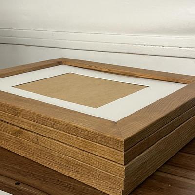 Sale Photo Thumbnail #138: 19x15 Inch & light wood finish, white matting.