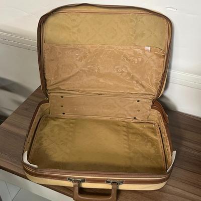 Sale Photo Thumbnail #826: Includes two cases, leather accents, metal clasps, matching size.