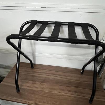 Sale Photo Thumbnail #838: Set of Two racks, fabric straps, foldable design, 28x14x23 size.