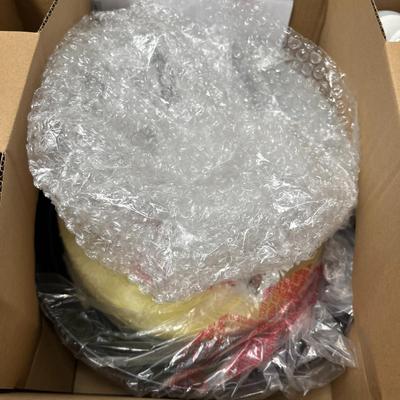 Sale Photo Thumbnail #849: Includes frosted glass shade, two bulbs, 13" Black Finish Fixture.