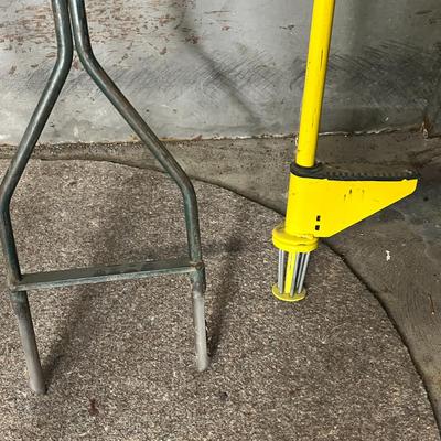 Sale Photo Thumbnail #853: Includes dual-wheel edger, stand-up weeder, aerator, long handle.