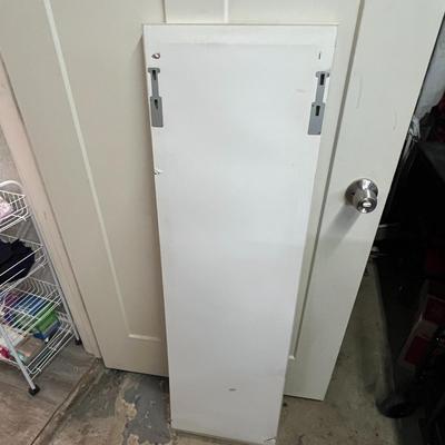 Sale Photo Thumbnail #866: Includes white frame, vertical mount, reflective surface, compact size.