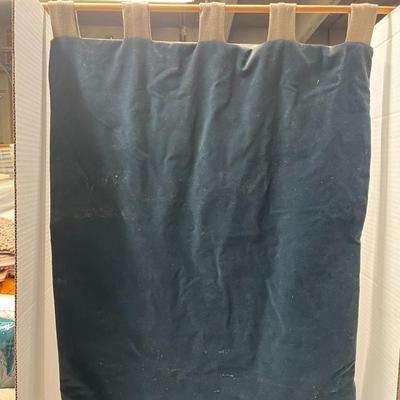 Sale Photo Thumbnail #884: Features sailboat, red roofs, green shutters, fringe, fabric loops.