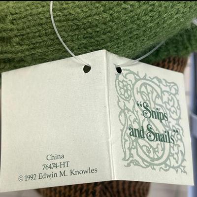 Sale Photo Thumbnail #912: 16 inch Girl and 15 inch Boy. Includes lace dress, knit sweater, original boxes, vintage presentation.