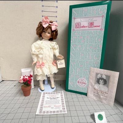 Sale Photo Thumbnail #903: 16 inch Girl and 15 inch Boy. Includes lace dress, knit sweater, original boxes, vintage presentation.