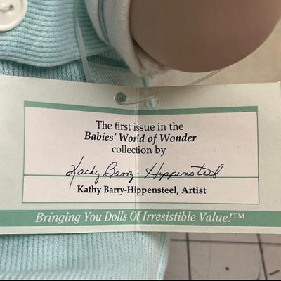 Sale Photo Thumbnail #930: 11 inch. Includes toy plane, shoes, box, certificates, lifelike baby doll.