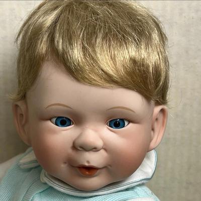 Sale Photo Thumbnail #929: 11 inch. Includes toy plane, shoes, box, certificates, lifelike baby doll.