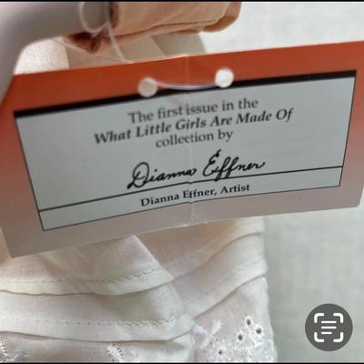 Sale Photo Thumbnail #938: Includes 16" and 24" Dolls, fruit basket, rose garland, bubble wrap, boxed presentation.