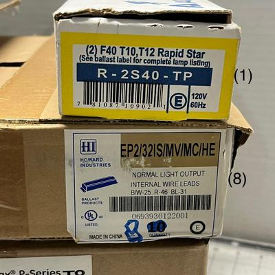 Sale Photo Thumbnail #991: Includes GE234MAX2, GE232MAX, ADVANCE R-2S40-TP, mixed quantities.