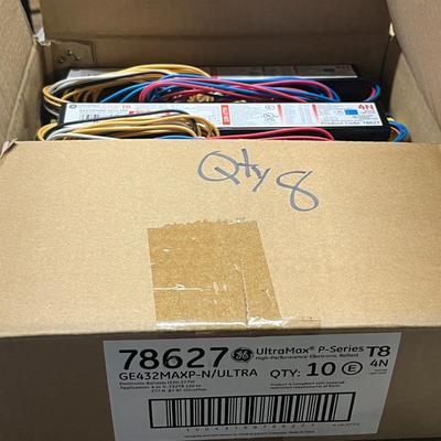 Sale Photo Thumbnail #994: Includes GE234MAX2, GE232MAX, ADVANCE R-2S40-TP, mixed quantities.